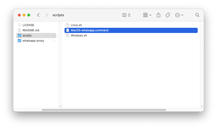 MacOS Finder