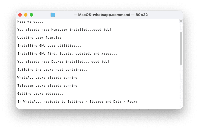 MacOS Terminal